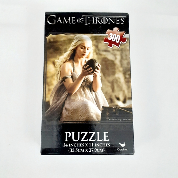 Set of 2 Puzzles "Walking Dead" & Game of Thrones" Puzzles 300 Pieces Each 14×11 - Picture 6 of 7